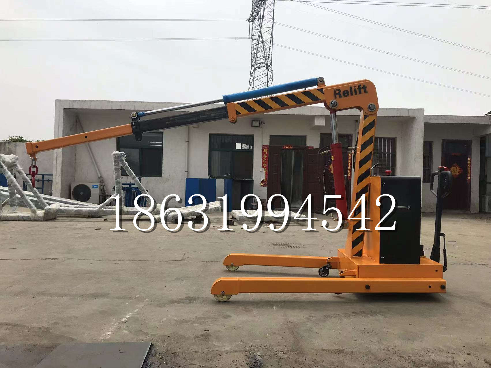 卓兰镇久征定做3吨三轮随车吊 农用园林绿化移树吊 平板工程用小吊机